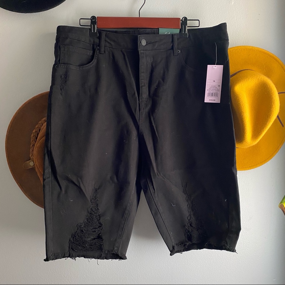 Wild Fable Black Jean Shorts
